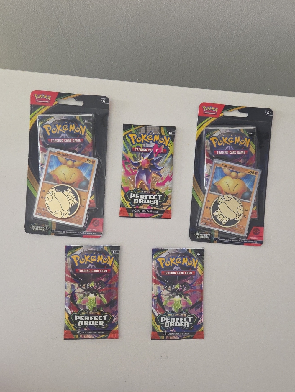 Pokémon TCG Perfect Order Booster Packs (English) - Lot of 5 Packs